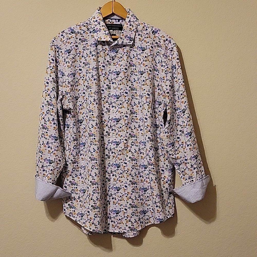 🫧 Report Collection  Men's size 16" 32"/33" Floral Performance Stretch